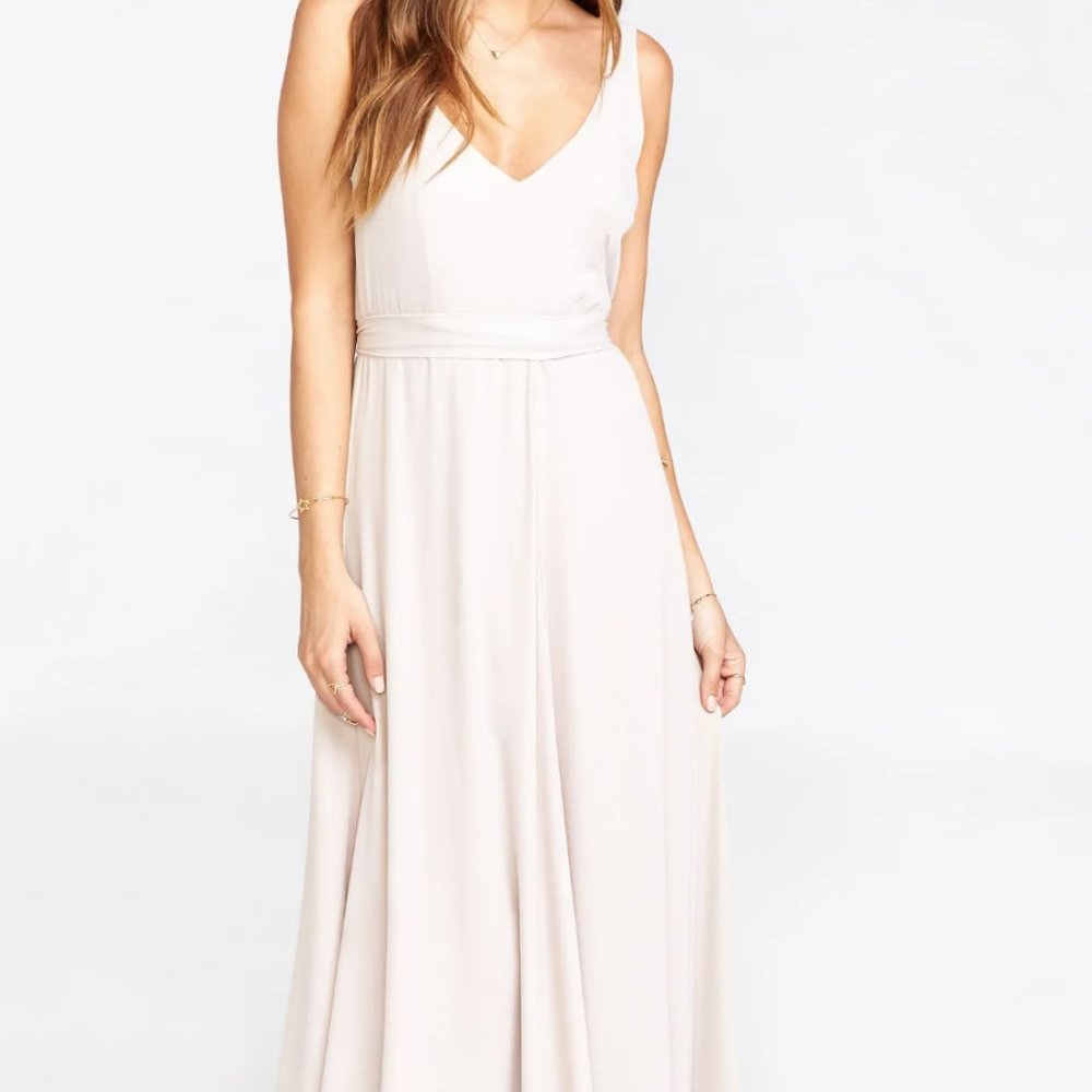 ✨Show Me Your Mumu | Jenn Maxi Dress in "Show Me The Ring Crisp" ✨